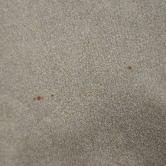 70s Retro Gingerbread Coat Faux Suede Shearling Jacket 1970 Boho Hippie Vintage - Picture 13 of 16